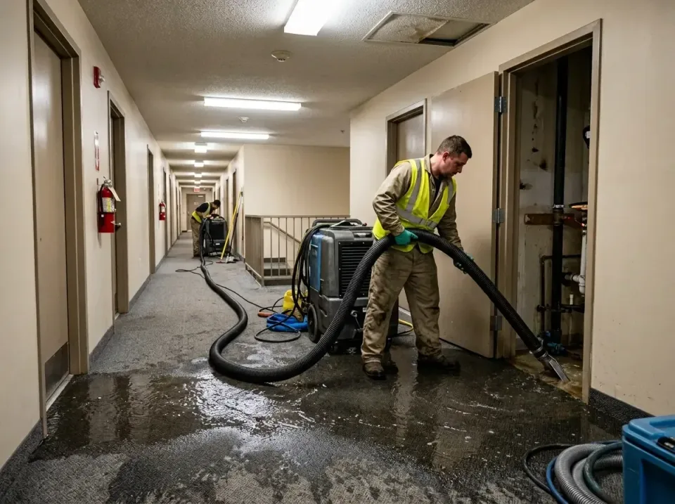 multi-unit-apartment-hallway-f-005 — frequently asked questions, Emergency Burst Pipe Water Extraction & Removal in Yakima,…